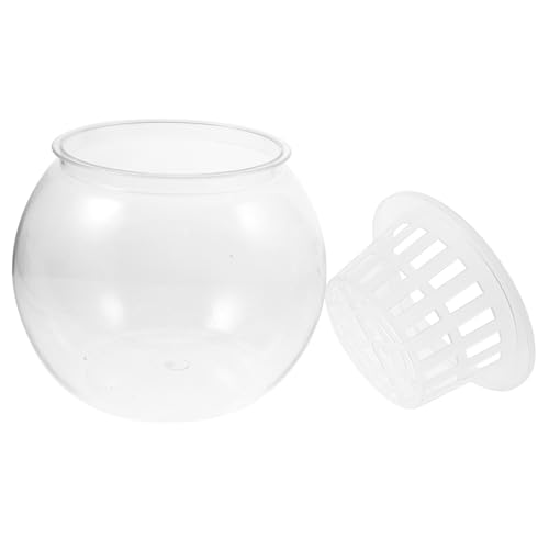 VILLFUL Transparenter Fischbehälter Aus Kunststoff Leichter Goldfisch-Tank Für Hydroponische Pflanzen Dekorativer Tisch-Aquarium Für Kleine Räume Und Büros Sicher Und Bruchsicher VILLFUL Transparenter Fischbehälter Aus Kunststoff Leichter Goldfisch-Tank Für Hydroponische Pflanzen Dekorativer Tisch-Aquarium Für Kleine Räume Und Büros Sicher Und Bruchsicher von VILLFUL