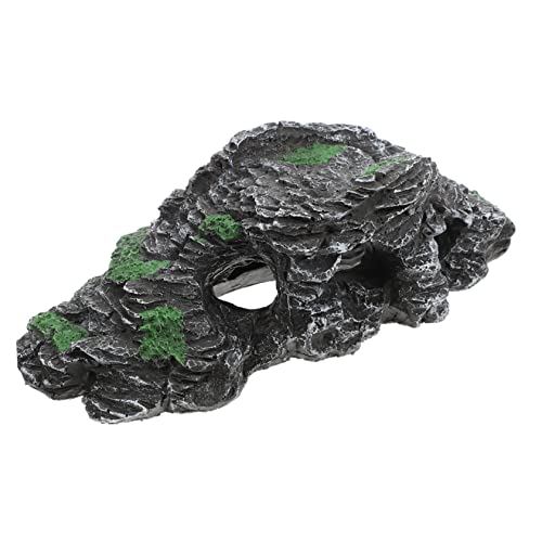 VILLFUL Schildkröten Sonnenbad Plattform Aquarium Dekoration Wetterfeste Reptilien Kletterrampe und Ruheplatz Kleines Terrarium Geeignet UV Beständige Künstliche Felsen für Schildkröten VILLFUL Schildkröten Sonnenbad Plattform Aquarium Dekoration Wetterfeste Reptilien Kletterrampe und Ruheplatz Kleines Terrarium Geeignet UV Beständige Künstliche Felsen für Schildkröten von VILLFUL