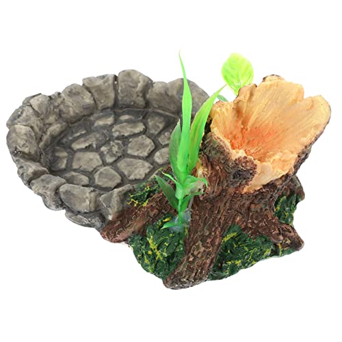 VILLFUL Reptilien-futternapf Und Wasserhalter Stabile Schalen Für Futter Und Trinken Geeignet Für Eidechsen Und Schildkröten Im Terrarium von VILLFUL