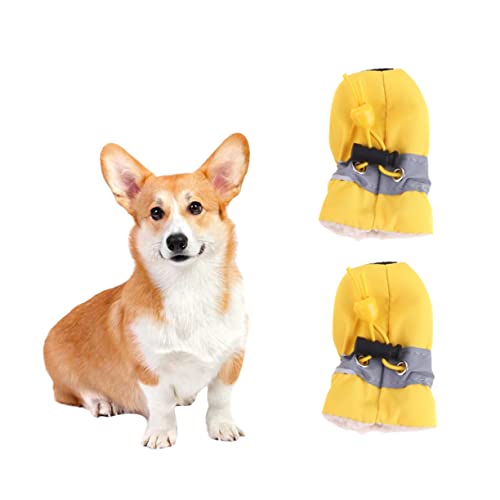 VILLFUL Schuhe Für Hunde Regenstiefel Für Hunde Hundeschuhe Für Den Winter Hund rutschfeste Sohle Hundeschuhe Für Kleine Hunde Bodenschoner Schneestiefel Für Hunde Hundepfote Kleinkind VILLFUL Schuhe Für Hunde Regenstiefel Für Hunde Hundeschuhe Für Den Winter Hund rutschfeste Sohle Hundeschuhe Für Kleine Hunde Bodenschoner Schneestiefel Für Hunde Hundepfote Kleinkind von VILLFUL