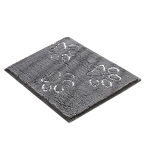 VILLFUL Schutzmatte für Haustiere aus Chenille Wasserabsorbierende und rutschfeste Unterlage für Katzen Hunde und Welpen Pflegeleichte Umweltfreundliche Matte Dunkelgrau für Schlafplätze VILLFUL Schutzmatte für Haustiere aus Chenille Wasserabsorbierende und rutschfeste Unterlage für Katzen Hunde und Welpen Pflegeleichte Umweltfreundliche Matte Dunkelgrau für Schlafplätze von VILLFUL