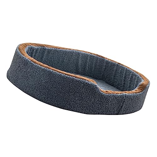 VILLFUL Ultraweiches Haustierbett waschbar Hundeunterlage Chihuahua Katzenbett großes Haustiernest bequem tragbar Blau VILLFUL Ultraweiches Haustierbett waschbar Hundeunterlage Chihuahua Katzenbett großes Haustiernest bequem tragbar Blau von VILLFUL
