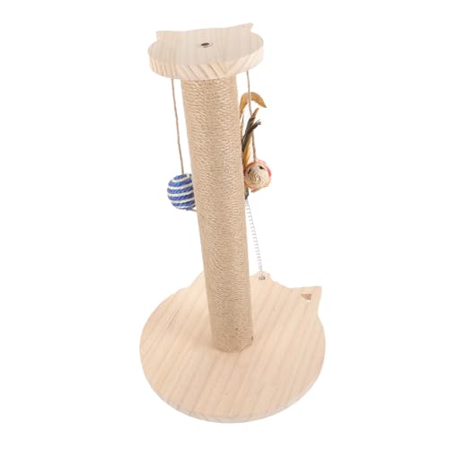 VILLFUL Sisal Katzenkratzbaum, Sicheres Kratzspielzeug Für Kätzchen, Dekorativer Kratzbaum, Katzenkratzbaum Für Den Innenbereich, Bequemer Katzenkratzbaum, Vertikaler Katzenkratzbaum, von VILLFUL