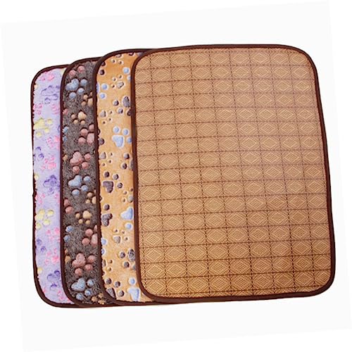 VILLFUL Kühlmatte Für Haustiere Doppelseitige Atmungsaktive Sommermatte Für Hunde Und Katzen Für Bett Transport Kühlunterlage Für Überhitzte Tiere von VILLFUL
