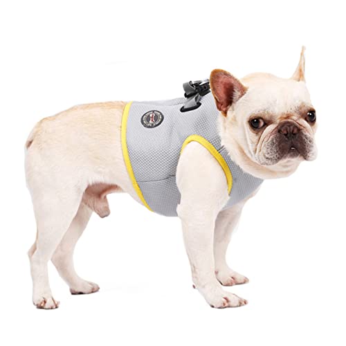 VILLFUL Mesh Hundeweste Geschirr Kühlung für Hunde Weste Haustier Kühljacke Hundekühlweste Sommer Hundeweste Größe XL von VILLFUL