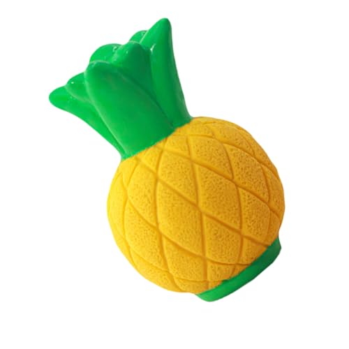 VILLFUL Hundespielzeug Aus Latex in Ananasform Quietschspielzeug Für Hunde Interaktives Welpenspielzeug Zum Kauen Und Beißen VILLFUL Hundespielzeug Aus Latex in Ananasform Quietschspielzeug Für Hunde Interaktives Welpenspielzeug Zum Kauen Und Beißen von VILLFUL