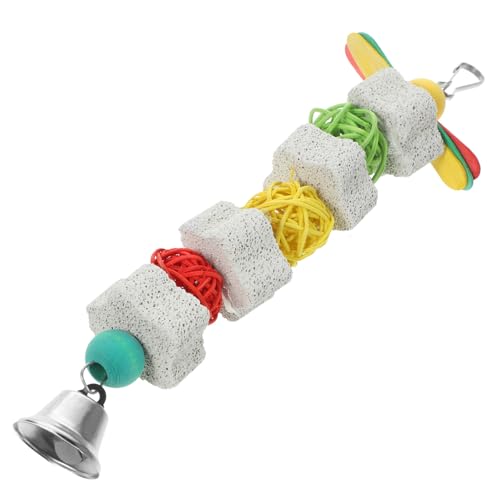 VILLFUL Kau Und Zerkleinerungsspielzeug Für Papageien Hängespielzeug Für Papageien Vogelkäfig-zubehör Kauspielzeug Für Vögel Exquisites Vogelspielzeug Mit Schönem Design von VILLFUL