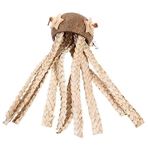 VILLFUL Haustier Vogel Kauen Spielzeug Kokosnuss Schale Beißspielzeug Hängend Für Papageien Vogelspielzeug Käfig Zubehör Zerkleinern Spielzeug VILLFUL Haustier Vogel Kauen Spielzeug Kokosnuss Schale Beißspielzeug Hängend Für Papageien Vogelspielzeug Käfig Zubehör Zerkleinern Spielzeug von VILLFUL
