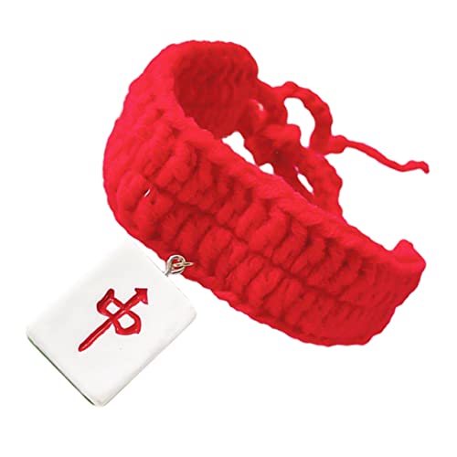 VILLFUL Strick Katzenkrawatte geblümte Kätzchenhalsbänder Katzenhalsband abbrechen Kätzchen Kleidung schickes Katzenhalsband Katzenschal Stricken Wolle rot VILLFUL Strick Katzenkrawatte geblümte Kätzchenhalsbänder Katzenhalsband abbrechen Kätzchen Kleidung schickes Katzenhalsband Katzenschal Stricken Wolle rot von VILLFUL