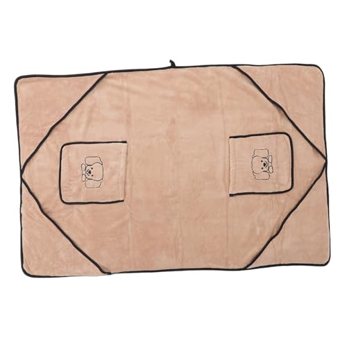 VILLFUL Decke Für Hunde Aus Korallenfleece Waschbar Und Saugfähig Als Hundehandtuch Zum Abtrocknen Für Kleine Und Große Hunde Für Haus Und Garten von VILLFUL