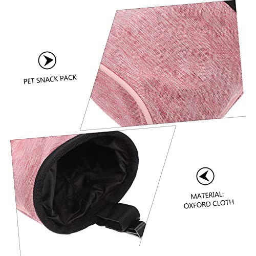 VILLFUL Tragbare Haustier Leckerlibeutel aus Oxford Langlebig Vielseitig für Hundetraining und Outdoor mit für Schlüssel und Zubehör Freihändiges Design für und Training von VILLFUL
