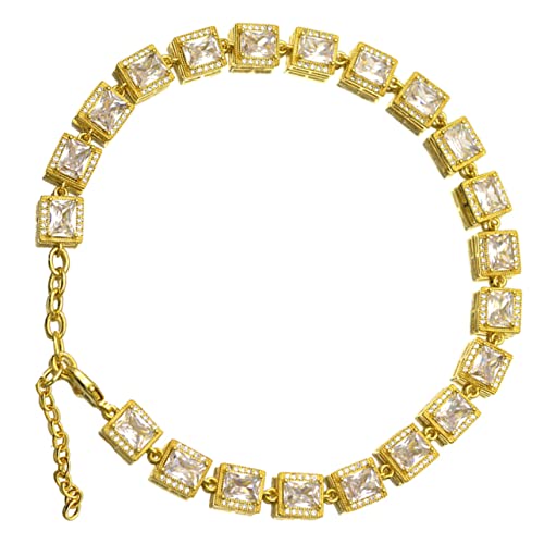 VILLFUL Tragbare Hundekette, Hundehalsdekor, Goldkette, Hundehalsband, Titanstahl, Haustierkette, Hundekettenhalsband, Modische Hundekette, Hundehalskette, Hundegliederhalsband, von VILLFUL
