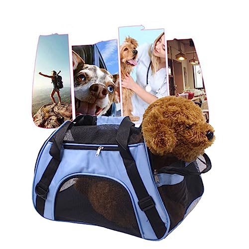 VILLFUL Tragbarer Haustier Rucksack aus Atmungsaktivem Mesh mit Sicherheitsreißverschlüssen Faltbar Komfortabel für Kleine Hunde und Katzen für Reisen und Outdoor Aktivitäten S Blau VILLFUL Tragbarer Haustier Rucksack aus Atmungsaktivem Mesh mit Sicherheitsreißverschlüssen Faltbar Komfortabel für Kleine Hunde und Katzen für Reisen und Outdoor Aktivitäten S Blau von VILLFUL