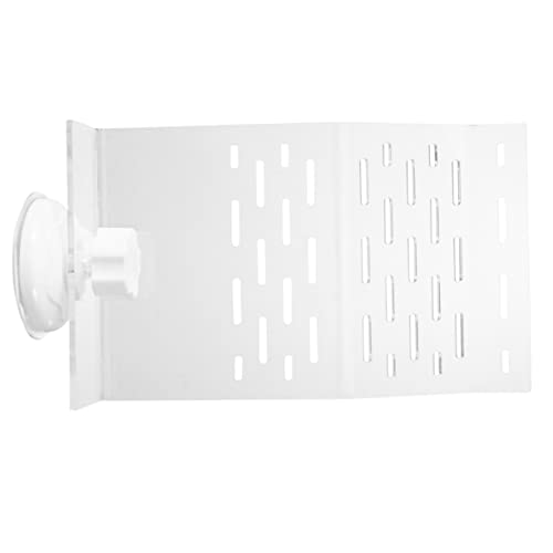 VILLFUL Transparente Kletterplattform für Schildkröten für Terrarien und Aquarien Angenehmes Sonnenbad für Ihre Reptilien zu Ermöglichen S von VILLFUL
