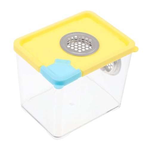 VILLFUL Transparente Reptilien Zuchtbox mit Feuchtigkeitsresistenz Stabile Futter Aufbewahrungsbox für Spinnen und Kleine Insekten Praktische Haustier Fütterungsbox mit Zufällige Farbe VILLFUL Transparente Reptilien Zuchtbox mit Feuchtigkeitsresistenz Stabile Futter Aufbewahrungsbox für Spinnen und Kleine Insekten Praktische Haustier Fütterungsbox mit Zufällige Farbe von VILLFUL
