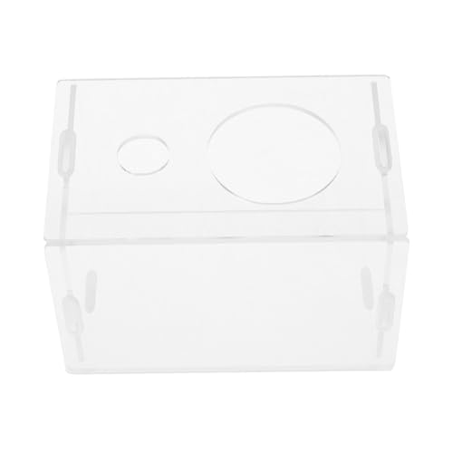 VILLFUL Transparentes Versteck Für Hamster Wellensittichbad Hamster Fass Habitat Hamster Verstecken Haus Hamster Badesand Kleines Animal House Hune Lebensraum Für Ratten Hamsternest Acryl VILLFUL Transparentes Versteck Für Hamster Wellensittichbad Hamster Fass Habitat Hamster Verstecken Haus Hamster Badesand Kleines Animal House Hune Lebensraum Für Ratten Hamsternest Acryl von VILLFUL