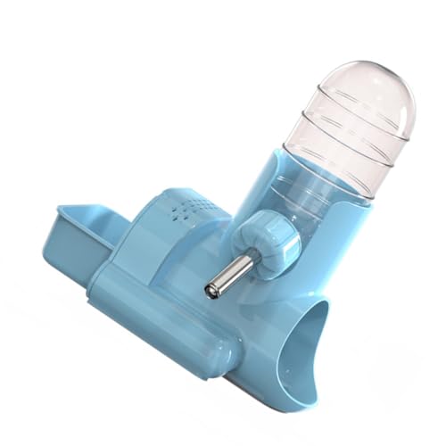 VILLFUL Hamster-trinkflasche Mit Dichtungsring Kaninchen-trinkflasche Mit Anti-leck-Design Meerschweinchen-trinkflasche Aus Kunststoff Mehrzweck-hamsterversteck Für Futter Und Wasser von VILLFUL