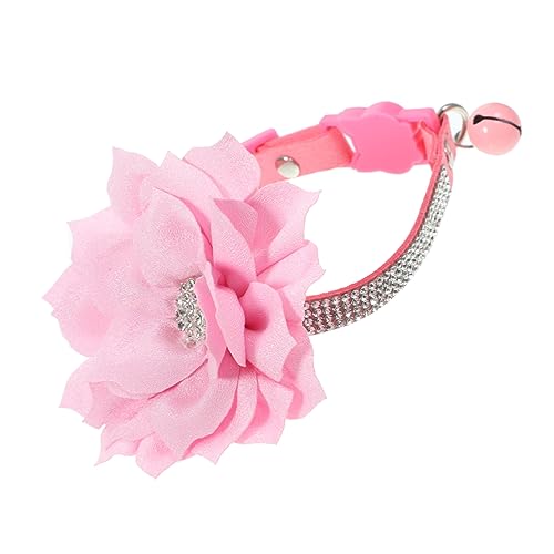 VILLFUL Verstellbares Strass Hundehalsband Komfortables für Kleine Hunde und für Partys und Alltag Strapazierfähig und Sicher Xs Rosa VILLFUL Verstellbares Strass Hundehalsband Komfortables für Kleine Hunde und für Partys und Alltag Strapazierfähig und Sicher Xs Rosa von VILLFUL