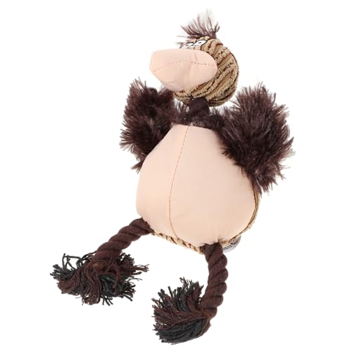 VILLFUL Vogel Form Hundekauspielzeug Plüschspielzeug für Welpen mit Geräuschfunktion Beißfestes Trainingsspielzeug für Kleine und Mittelgroße Hunde Cartoon Design Hellbraun VILLFUL Vogel Form Hundekauspielzeug Plüschspielzeug für Welpen mit Geräuschfunktion Beißfestes Trainingsspielzeug für Kleine und Mittelgroße Hunde Cartoon Design Hellbraun von VILLFUL
