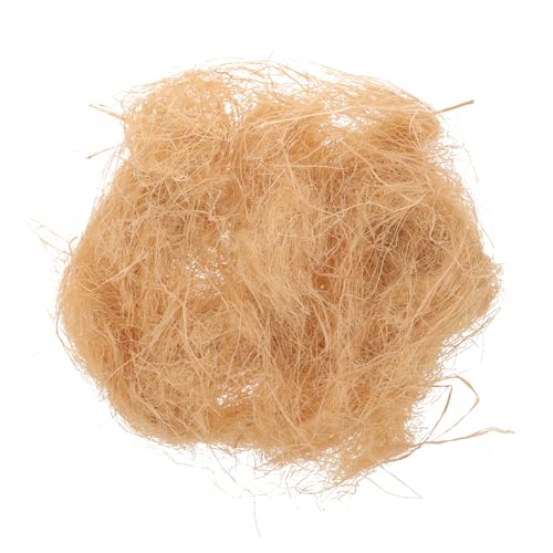 VILLFUL Vogel Nistmaterial aus Natürlichem Raffia Gras Packung Nistmaterial für Hamster und Meerschweinchen Sicher und Bequem für Kleine von VILLFUL