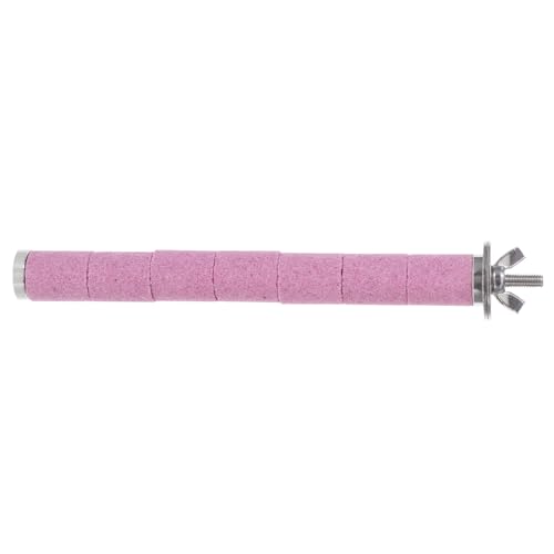 VILLFUL Vogel Stehstock, Sittich Sitzstange, Praktisches Papageienspielzeug, Vogel Sitzstange, Papageienstange, Papageienständer, Sitzstange, Spielzeug, Papageienkrallen Schleifstab, von VILLFUL