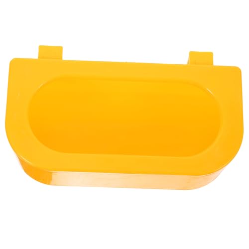 VILLFUL Vogelfutterspender Kunststoff Hängend Futterspender für Papageien und Kleinvögel Vogelkäfig Futterbehälter Futterstation Langlebig Leicht zu Reinigen Gelb VILLFUL Vogelfutterspender Kunststoff Hängend Futterspender für Papageien und Kleinvögel Vogelkäfig Futterbehälter Futterstation Langlebig Leicht zu Reinigen Gelb von VILLFUL