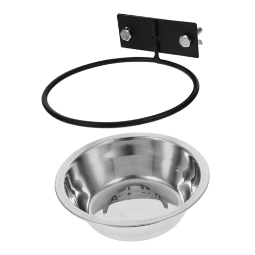 VILLFUL Wandmontierte Hundenapf Station Erhöhter Futter und Wassernapf für Kleine und Mittlere Platzsparend und Ergonomisch für Komfortables Fressen Nackenbelastung und Fördert die von VILLFUL
