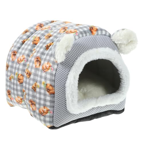 VILLFUL Wärmebett Für Meerschweinchen Warmes Schlafhaus Nestbett Für Kleine Haustiere Leicht Zu Transportieren Für Mehrere Tiere VILLFUL Wärmebett Für Meerschweinchen Warmes Schlafhaus Nestbett Für Kleine Haustiere Leicht Zu Transportieren Für Mehrere Tiere von VILLFUL
