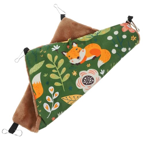 VILLFUL Warmes Doppellagiges Kleintier-hängematte Schlafbett aus Weichem Baumwollstoff Waschbar für Meerschweinchen Hamster Frettchen und Kleine Haustiere Geräumig und Sicher Schlafen VILLFUL Warmes Doppellagiges Kleintier-hängematte Schlafbett aus Weichem Baumwollstoff Waschbar für Meerschweinchen Hamster Frettchen und Kleine Haustiere Geräumig und Sicher Schlafen von VILLFUL