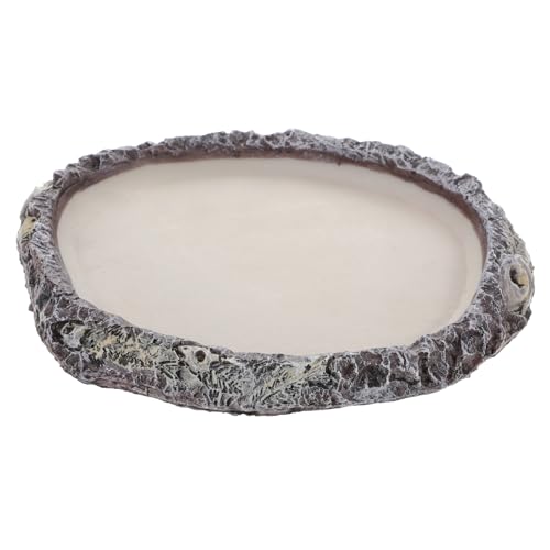 VILLFUL Wassernapf Und Becken Für Reptilien Terrarium-schüssel Zum Füttern Und Trinken Geeignet Für Eidechsen Schlangen Und Schildkröten von VILLFUL