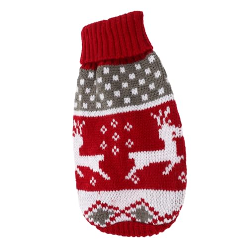 VILLFUL Hundepullover Aus Weichem Material Weihnachtspullover für Welpen Entzückendes Gestricktes Haustier-kleidungsstück VILLFUL Hundepullover Aus Weichem Material Weihnachtspullover für Welpen Entzückendes Gestricktes Haustier-kleidungsstück von VILLFUL