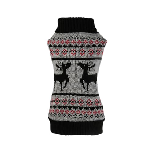 VILLFUL Hunde Pullover Mit Weihnachtshirschmuster Bequeme Haustierkleidung Für Kleine Hunde Für Outdoor-aktivitäten Und Festivals VILLFUL Hunde Pullover Mit Weihnachtshirschmuster Bequeme Haustierkleidung Für Kleine Hunde Für Outdoor-aktivitäten Und Festivals von VILLFUL