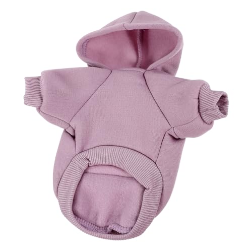 VILLFUL Welpen-Sweatshirt Hunde-Hoodie-Sweatshirt Warmhaltender Hunde-Hoodie hundepullover warm Hundeliebhaber warme Hoodies Kleider Winddichtes Hundekostüm Foto-Requisite von VILLFUL