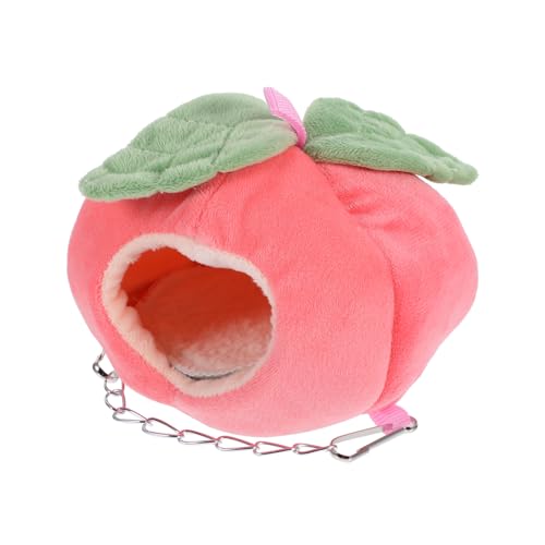 VILLFUL Winterwarmes Hamsterbett aus Baumwolle mit Fruchtmotiv Hängendes Kuschelnest für Kleintiere Weiches Schlafsack häuschen für Hamster Kaninchen und Andere Haustiere Hygienisch und VILLFUL Winterwarmes Hamsterbett aus Baumwolle mit Fruchtmotiv Hängendes Kuschelnest für Kleintiere Weiches Schlafsack häuschen für Hamster Kaninchen und Andere Haustiere Hygienisch und von VILLFUL