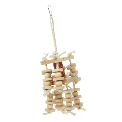 VILLFUL Parrot Chewing Toy Hängendes Spielzeug Für Vögel Bieten Sie Ihrem Stundenlangen Spielspaß Mit Diesem Robusten Und Sicheren Kauspielzeug Für Vogelkäfige von VILLFUL