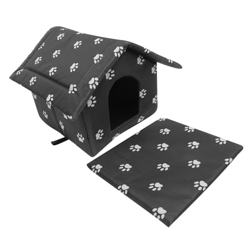 VILLFUL Haustier-Unterschlupfzelt wetterfestes Katzenhaus Hunderuhebett Outdoor-Kätzchen Hunderuhehaus stabiles Haustier-Ruhenest VILLFUL Haustier-Unterschlupfzelt wetterfestes Katzenhaus Hunderuhebett Outdoor-Kätzchen Hunderuhehaus stabiles Haustier-Ruhenest von VILLFUL