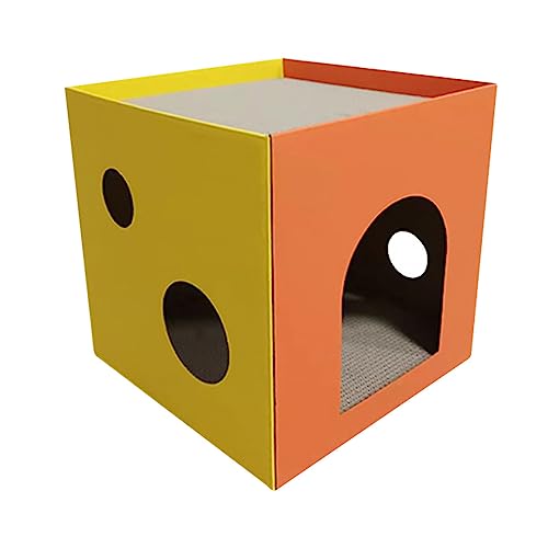 VILLFUL kratzbaum für Katzen Katzenhaus für den Innenbereich Kätzchen zum Reiben Kratzbaumhaus für Katzen Kratzbaum Spielzeug Kätzchen-Sisal- -Kratzer Katzenkratzer Orange VILLFUL kratzbaum für Katzen Katzenhaus für den Innenbereich Kätzchen zum Reiben Kratzbaumhaus für Katzen Kratzbaum Spielzeug Kätzchen-Sisal- -Kratzer Katzenkratzer Orange von VILLFUL
