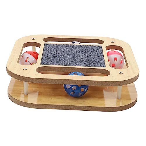 VILLFUL kratzbaum für Katzen Kratzteppiche für Katzen runder Katzenkratzer Kratzbrett für Katzen katzenmöbel cat Furniture cat Toy Spielzeug Katzen-Plattenspieler Kratzbrett aus Holz Stoff VILLFUL kratzbaum für Katzen Kratzteppiche für Katzen runder Katzenkratzer Kratzbrett für Katzen katzenmöbel cat Furniture cat Toy Spielzeug Katzen-Plattenspieler Kratzbrett aus Holz Stoff von VILLFUL