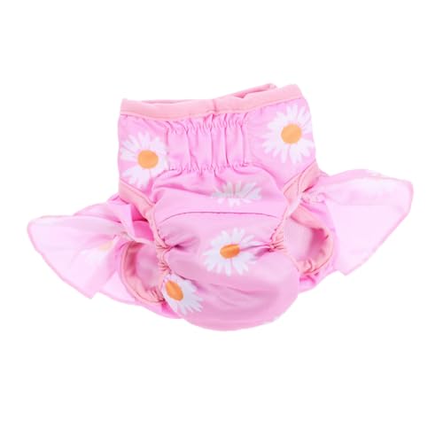 VILLFUL Physiologische Hosen Für Haustiere Wärmehose Für Hunde Slip Rosa Windelhose Hündchen von VILLFUL