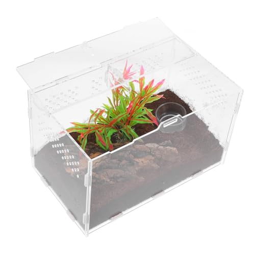 VILLFUL Terrarium Reptilien Tank Käfig Für Leopard Gecko Tarantel Frosch Acryl Gehäuse VILLFUL Terrarium Reptilien Tank Käfig Für Leopard Gecko Tarantel Frosch Acryl Gehäuse von VILLFUL