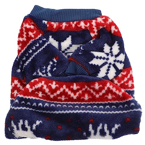VILLFUL Gepolsterter Hundemantel Jacke Hundetuch Haustier-Strickwaren Für Die Weihnachtsfeier Bequem Und Atmungsaktiv M Weihnachts-hundekleidung VILLFUL Gepolsterter Hundemantel Jacke Hundetuch Haustier-Strickwaren Für Die Weihnachtsfeier Bequem Und Atmungsaktiv M Weihnachts-hundekleidung von VILLFUL