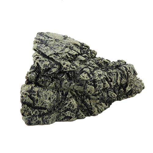 VINGVO Fish Hide, Aquarium Reptile Sonnenbad Umwelt und Nicht versteckte Höhle, 1 Stück für Hausschildkröten(DB-025B Zhongguidong, 12) von VINGVO