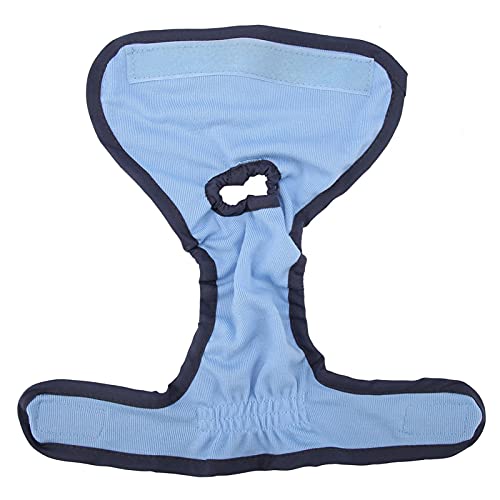 VINGVO Hundehose aus Baumwolle, Welpenunterwäsche 1PCS Pet Sanitary Windel Hundeunterwäsche, Hundehose aus Baumwolle für Tierhaustiere(Blue, S) von VINGVO