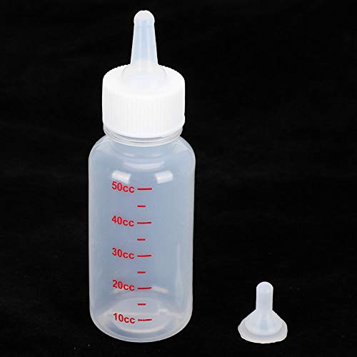 VINGVO Pet Feeder, 3 Stück/Set Transparent Transparente Milchflasche Milchflaschen-Feeder Katzenmilch für die Tierversorgung von VINGVO