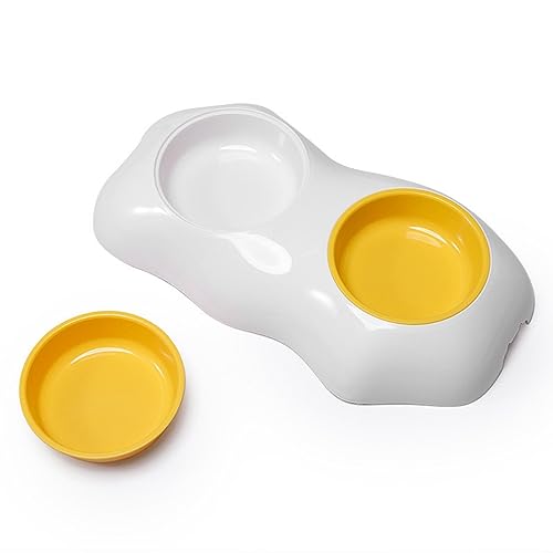 VINPAM- Pet Egg Yolk Bowl cat Bowl Dog Bowl, Dog Food Bowl Food Grade, Food Bowl, Non-Slip no Spill pet Feeding Bowl, Suitable for Cats and small Dogs von VINPAM