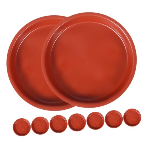 VINTORKY 10St Pflanzentablett Auffangschale quadratische Auffangwannen für Pflanzen Schüssel Anlage pflanztablett pflanzenschalen blumenkübel Abtropfschalen für Pflanzen Bonsai-Tablett pp VINTORKY 10St Pflanzentablett Auffangschale quadratische Auffangwannen für Pflanzen Schüssel Anlage pflanztablett pflanzenschalen blumenkübel Abtropfschalen für Pflanzen Bonsai-Tablett pp von VINTORKY
