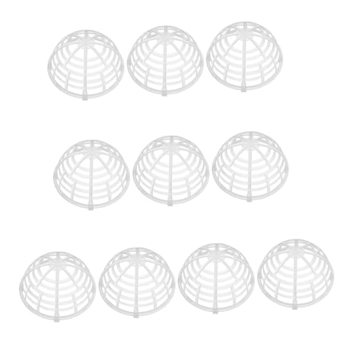 VINTORKY 10stücke Moosballhalter Für Aquarien Pflanzenschutz Für Lebende Wasserpflanzen Garnelen Transparente Dekoration Für Aquarien von VINTORKY