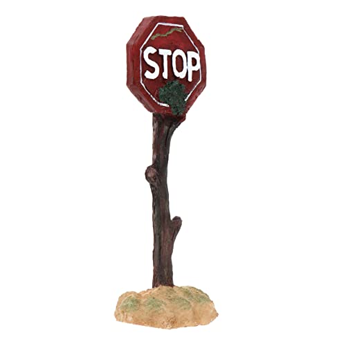 VINTORKY 1Stück Aquarium Dekoration Rotes Warnschild Handgefertigtes Stop Schild Für Aquarienlandschaften Fischtank Deko Für Design Im Aquarium von VINTORKY