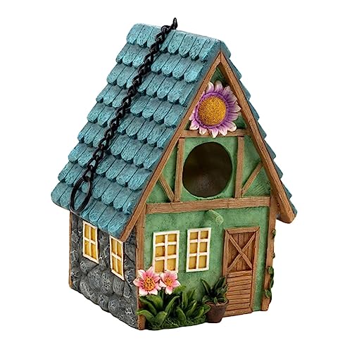 VINTORKY 1Stück Hängendes Vogelhaus Harz Design für Garten und Rustikales Deko Element Sicherer Rückzugsort für Vögel als Geburtstagsgeschenk VINTORKY 1Stück Hängendes Vogelhaus Harz Design für Garten und Rustikales Deko Element Sicherer Rückzugsort für Vögel als Geburtstagsgeschenk von VINTORKY