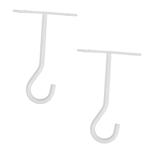 VINTORKY 2 Sets Deckenhaken Für Pflanzenhaken Für Die Decke Metall Robuste Wandaufhänger Für Blumenkörbe Dekorative Aufhänger Für Den Außenbereich Garten Heimdekoration VINTORKY 2 Sets Deckenhaken Für Pflanzenhaken Für Die Decke Metall Robuste Wandaufhänger Für Blumenkörbe Dekorative Aufhänger Für Den Außenbereich Garten Heimdekoration von VINTORKY